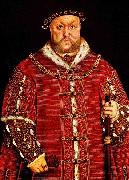 Portrat des Heinrich VIII, Hans Holbein